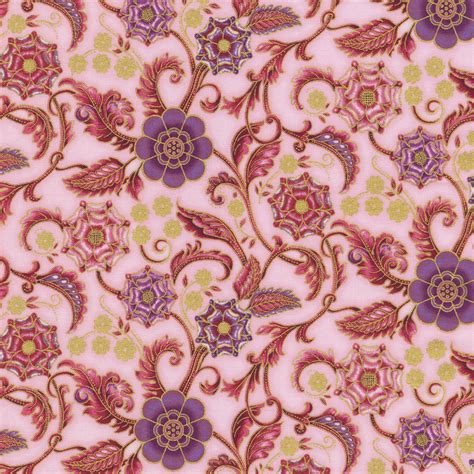 persis blossom metallic fabric|Persis Blossom Fabric .